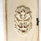 1870 BONE BINDING CATHOLIC PRAYER BOOK in FRENCH & LATIN antique