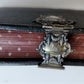 1886 GERMAN HYMNAL BOOK w/ SILVER CLASP antique