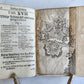 1715 MILITARY FORTIFICATIONS antique ILLUSTRATED w/ 21 PLATES in GERMAN