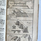 1715 MILITARY FORTIFICATIONS antique ILLUSTRATED w/ 21 PLATES in GERMAN