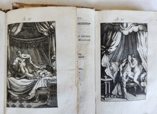 1793 EROTIC - MAID of ORLEANS by VOLTAIRE antique ILLUSTRATED in FRENCH