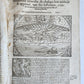 1568 COSMOGRAPHY by Sebastian Munster antique RARE ILLUSTRATED w/ MAPS VELLUM