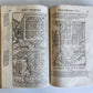 1568 COSMOGRAPHY by Sebastian Munster antique RARE ILLUSTRATED w/ MAPS VELLUM