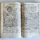 1568 COSMOGRAPHY by Sebastian Munster antique RARE ILLUSTRATED w/ MAPS VELLUM