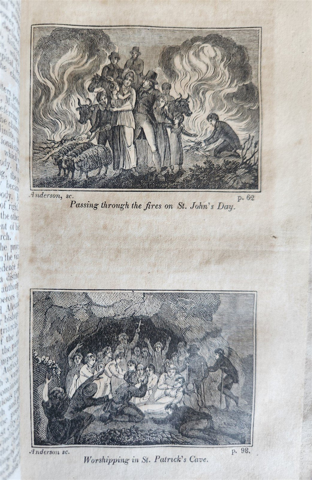 1823 RELIGIONS & RELIGIOUS CEREMONIES of ALL NATIONS antique ILLUSTRATED