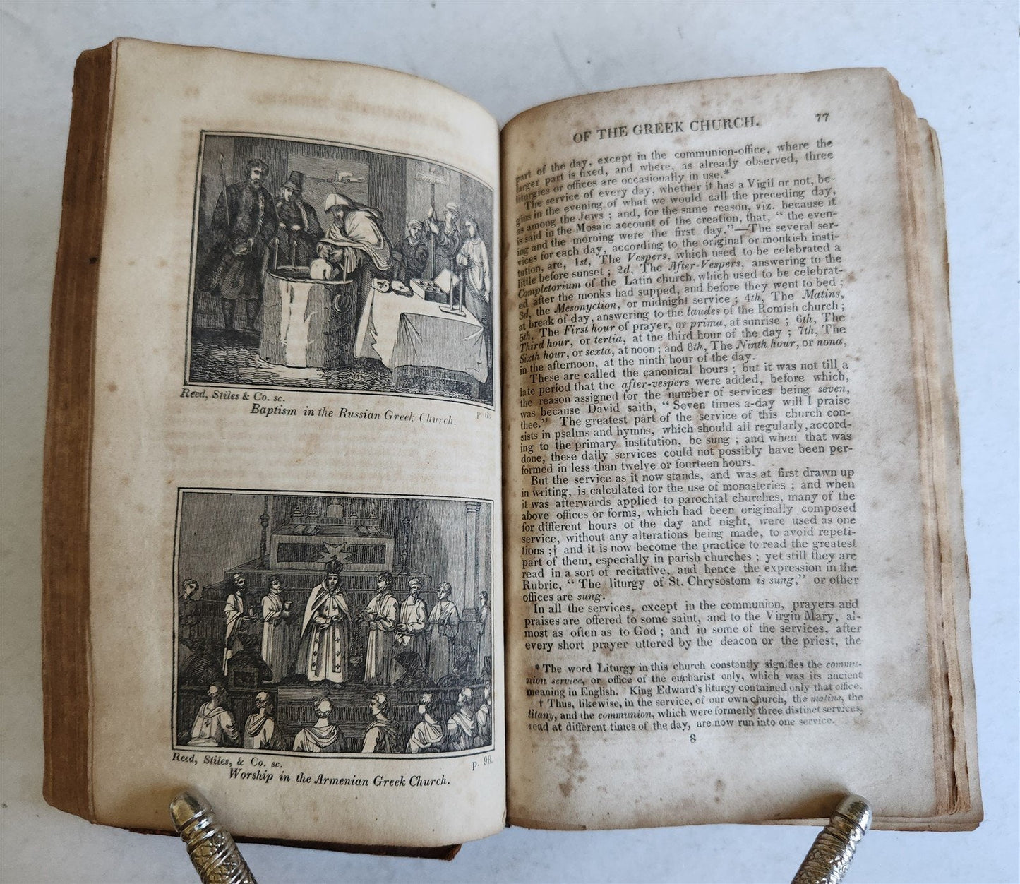 1823 RELIGIONS & RELIGIOUS CEREMONIES of ALL NATIONS antique ILLUSTRATED