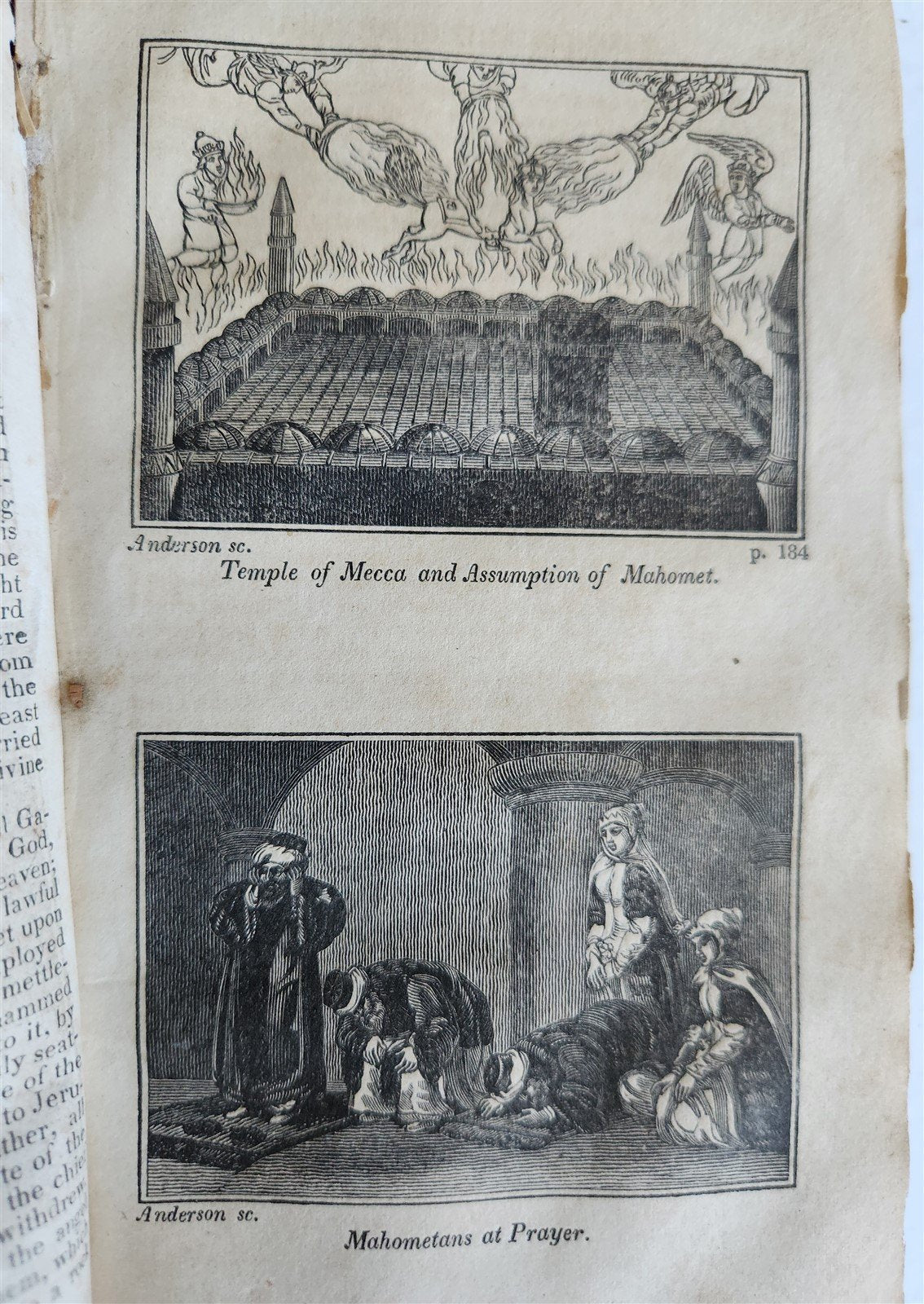 1823 RELIGIONS & RELIGIOUS CEREMONIES of ALL NATIONS antique ILLUSTRATED