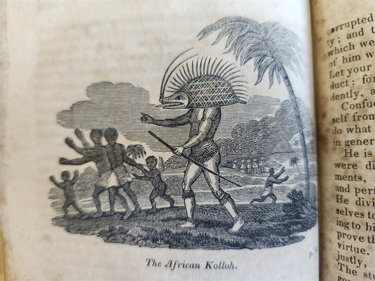 1823 RELIGIONS & RELIGIOUS CEREMONIES of ALL NATIONS antique ILLUSTRATED