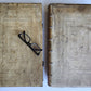1696 ILLUSTRATED Specula physico-mathematico-historica antique 2 FOLIO VOLUMES