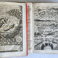 1696 ILLUSTRATED Specula physico-mathematico-historica antique 2 FOLIO VOLUMES