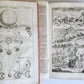 1696 ILLUSTRATED Specula physico-mathematico-historica antique 2 FOLIO VOLUMES