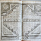 1696 ILLUSTRATED Specula physico-mathematico-historica antique 2 FOLIO VOLUMES