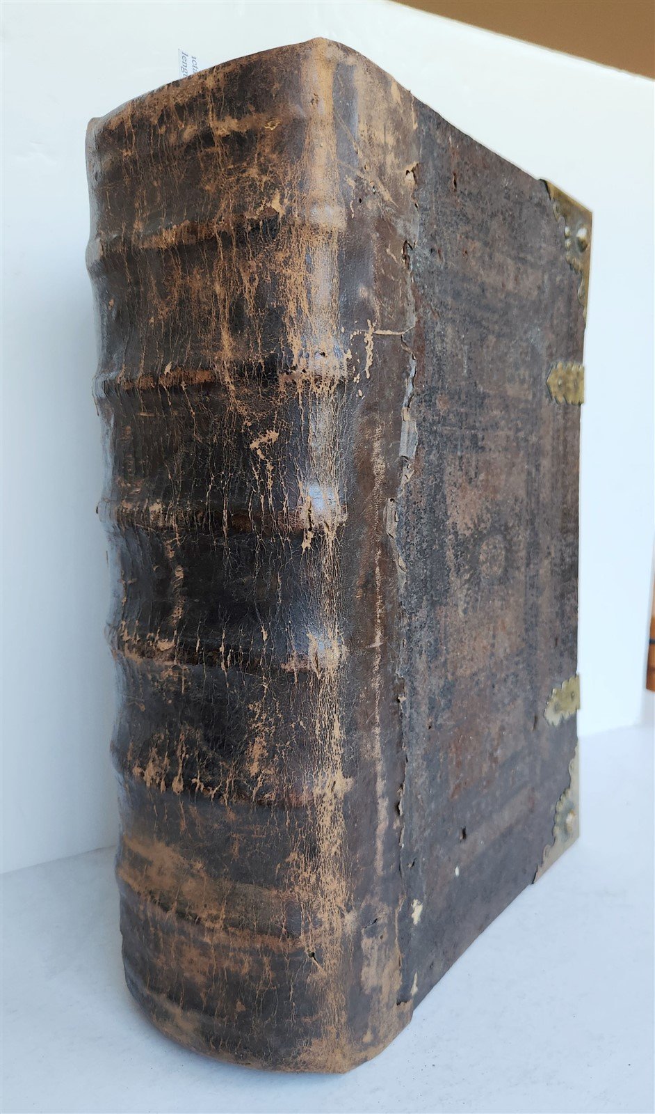 1701 BIBLE COMMENTARIES by J. Spangenberg antique ILLUSTRATED FOLIO in GERMAN