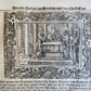 1701 BIBLE COMMENTARIES by J. Spangenberg antique ILLUSTRATED FOLIO in GERMAN