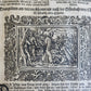 1701 BIBLE COMMENTARIES by J. Spangenberg antique ILLUSTRATED FOLIO in GERMAN