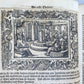 1701 BIBLE COMMENTARIES by J. Spangenberg antique ILLUSTRATED FOLIO in GERMAN
