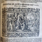 1701 BIBLE COMMENTARIES by J. Spangenberg antique ILLUSTRATED FOLIO in GERMAN