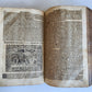 1701 BIBLE COMMENTARIES by J. Spangenberg antique ILLUSTRATED FOLIO in GERMAN