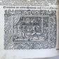 1701 BIBLE COMMENTARIES by J. Spangenberg antique ILLUSTRATED FOLIO in GERMAN