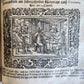 1701 BIBLE COMMENTARIES by J. Spangenberg antique ILLUSTRATED FOLIO in GERMAN