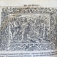 1701 BIBLE COMMENTARIES by J. Spangenberg antique ILLUSTRATED FOLIO in GERMAN