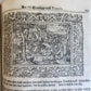 1701 BIBLE COMMENTARIES by J. Spangenberg antique ILLUSTRATED FOLIO in GERMAN