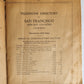 SAN FRANCISCO and BAY COUNTIES TELEPHONE DIRECTORY antique
