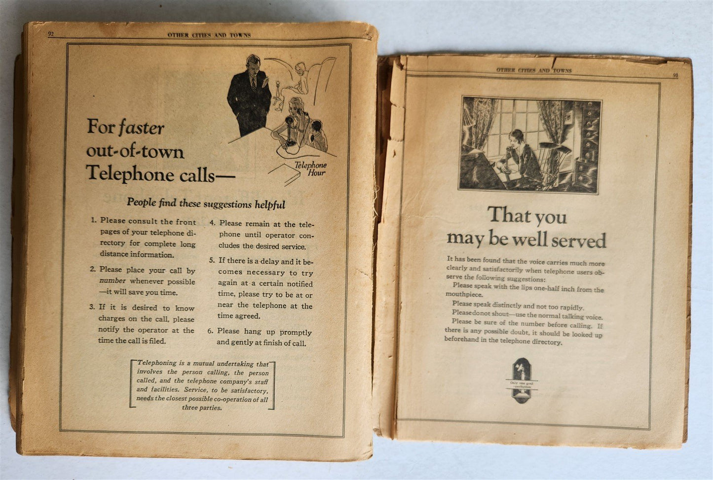 SAN FRANCISCO and BAY COUNTIES TELEPHONE DIRECTORY antique