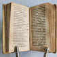 1566 PINDARI OLYMPIA antique Pindarus GREEK & LATIN Poetry VELLUM BINDING