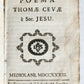 1733 JESUS PUER & SYLVIA antique LATIN Poetry VELLUM BINDING