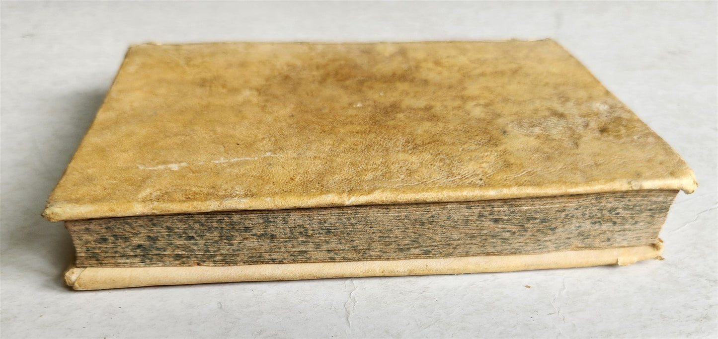 1757 HISTORY of YEAR 1756 in ITALIAN antique VELLUM BINDING