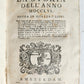 1757 HISTORY of YEAR 1756 in ITALIAN antique VELLUM BINDING