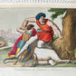 1830 ILLUSTRATED HISTORY of CAVALRY CHIVALRY antique in ITALIAN