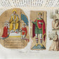 1830 ILLUSTRATED HISTORY of CAVALRY CHIVALRY antique in ITALIAN
