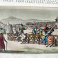 1830 ILLUSTRATED HISTORY of CAVALRY CHIVALRY antique in ITALIAN