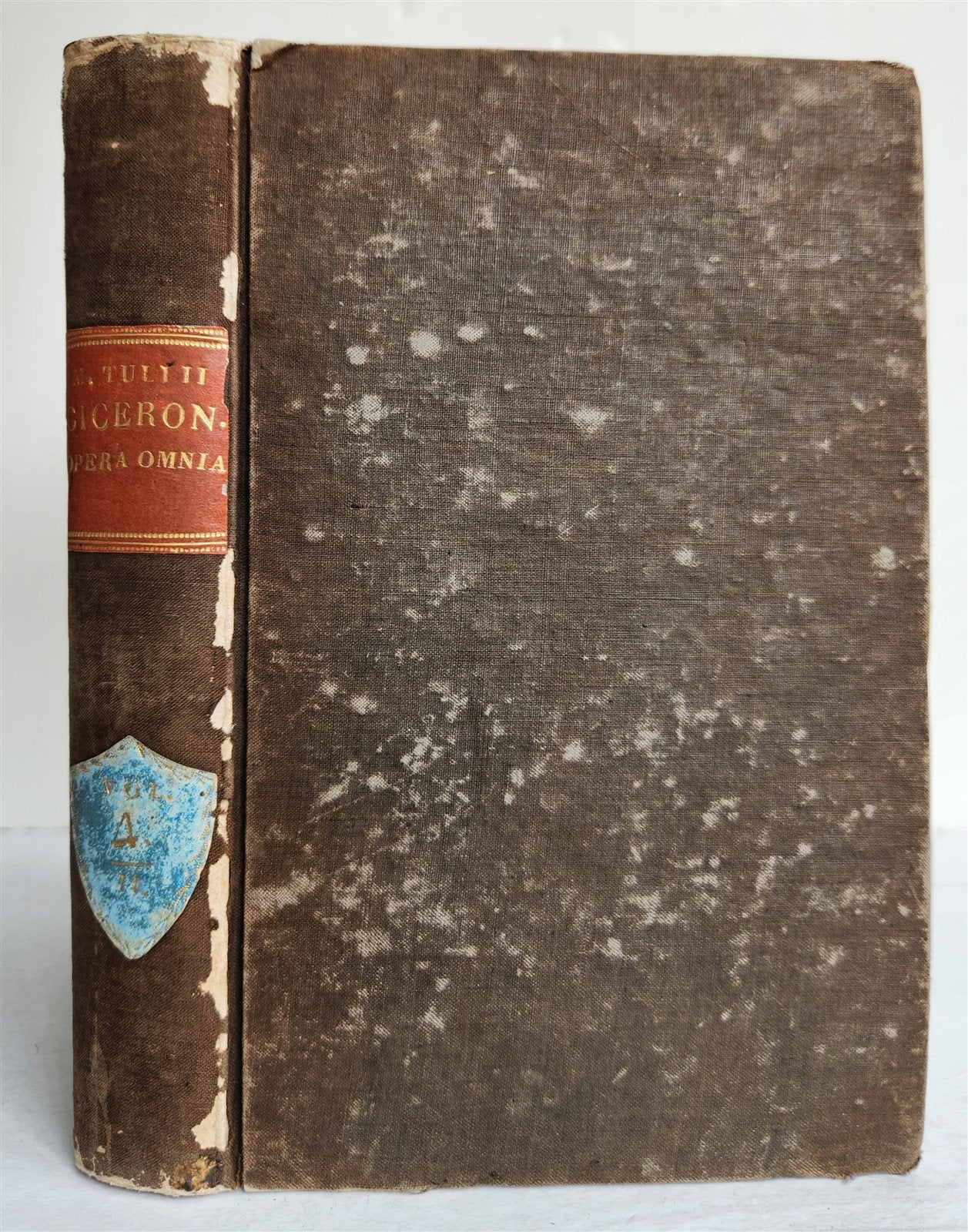 1776 M. TULLII CICERONIS OPERA OMNIA antique in LATIN