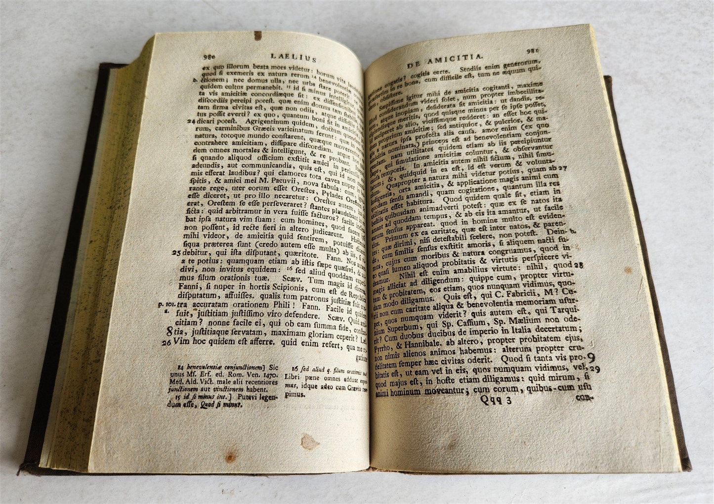1776 M. TULLII CICERONIS OPERA OMNIA antique in LATIN