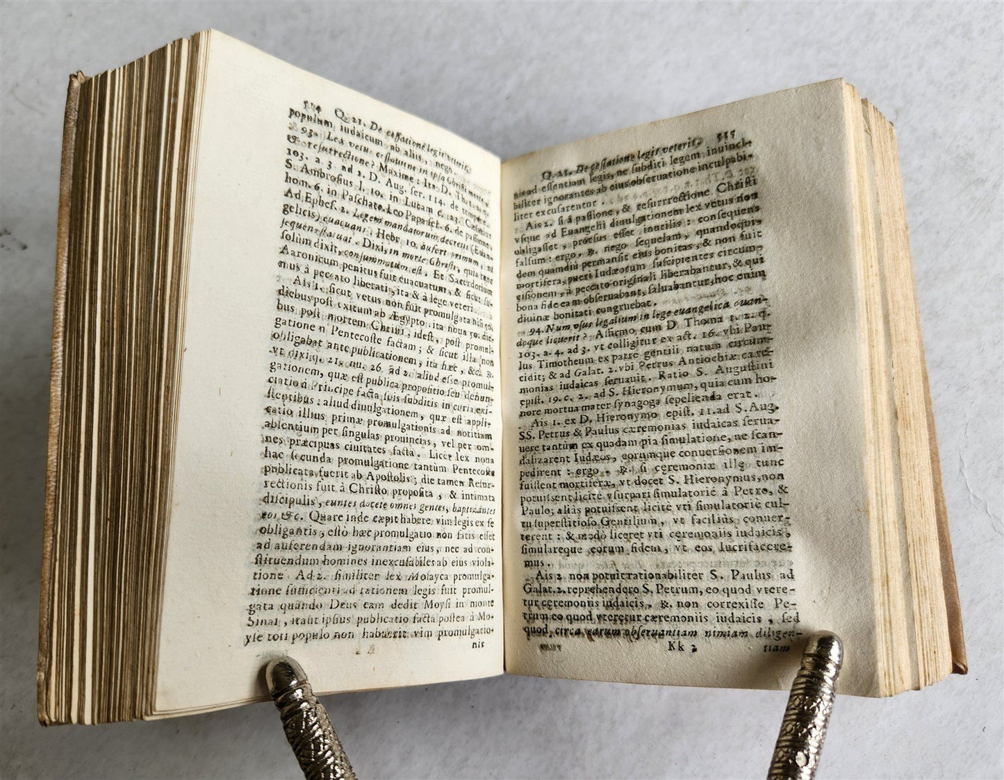1683 THEOLOGY by Rev. Gervasii Pizzurni Genuensis antique VELLUM BOUND