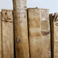 18th CENTURY LOT of 10 antique VELLUM BOUND BOOKS decorative
