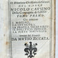 1691 LA CORTE SANTA by NICOLO CAUSINO antique VELLUM BOUND