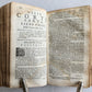 1691 LA CORTE SANTA by NICOLO CAUSINO antique VELLUM BOUND