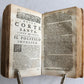 1691 LA CORTE SANTA by NICOLO CAUSINO antique VELLUM BOUND