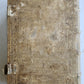 1710 DEPICTION of LUCIFER BATTLING w/ CHRISTIAN ARMY antique PIGSKIN BOUND FOLIO
