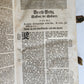 1710 DEPICTION of LUCIFER BATTLING w/ CHRISTIAN ARMY antique PIGSKIN BOUND FOLIO