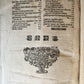 1710 DEPICTION of LUCIFER BATTLING w/ CHRISTIAN ARMY antique PIGSKIN BOUND FOLIO