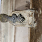 1710 DEPICTION of LUCIFER BATTLING w/ CHRISTIAN ARMY antique PIGSKIN BOUND FOLIO