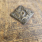 1770 BIBLE in GERMAN antique PIGSKIN FOLIO w/ BRASS FITTINGS illustrated w/ MAPS