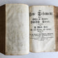 1770 BIBLE in GERMAN antique PIGSKIN FOLIO w/ BRASS FITTINGS illustrated w/ MAPS