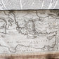 1770 BIBLE in GERMAN antique PIGSKIN FOLIO w/ BRASS FITTINGS illustrated w/ MAPS