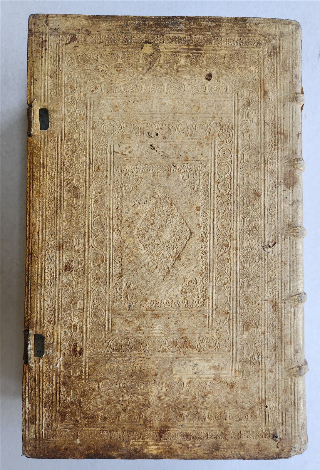 1657 Commentarii in ecclesiasten by CORNELIO LAPIDE antique PIGSKIN FOLIO